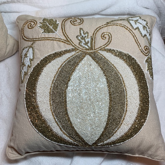Pier 1 Accents Pier Beaded Pillows Poshmark